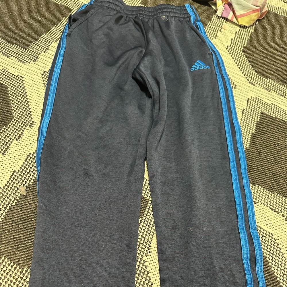 Adidas boys 10-12 athletic gym pants